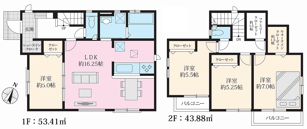 仲介手数料無料｜加古川市尾上町池田新築一戸建て1号棟｜ゼロちゅうて仲介｜尾上小学校区