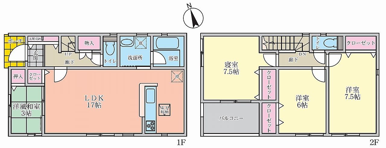 仲介手数料無料｜高砂市伊保崎5丁目新築一戸建て第2｜ゼロちゅうて仲介｜伊保小学校区