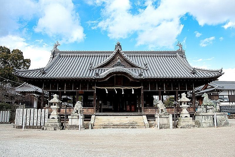 播磨三社八幡の一つ志方八幡神社は「志方の八幡さん」と呼ばれ親しまれています