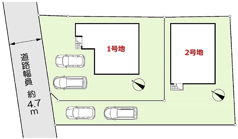加古川市尾上町口里新築一戸建て（F）第12区画図です